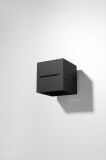 Kinkiet Lobo Czarny SL.0204 Sollux