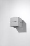 Kinkiet Lobo Szary SL.0205 Sollux