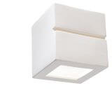 Kinkiet Ceramiczny Leo Line Biały SL.0230 Sollux