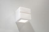 Kinkiet Ceramiczny Leo Line Biały SL.0230 Sollux