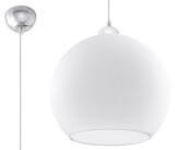 Lampa Wisząca Ball Biała SL.0256 Sollux