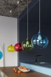 Lampa Wisząca Ball Biała SL.0256 Sollux