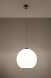 Lampa Wisząca Ball Biała SL.0256 Sollux