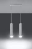 Lampa Wisząca Lagos 2 Biały SL.0324 Sollux