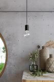 Żyrandol Edison 7 Czarny SL.0372 Sollux