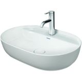 Umywalka Luv 60x40 cm Nablatowa Owalna Biała 0380600000 Duravit