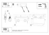 Plafon Quad Maxi Antracyt Ral 7016 SL.0382 Sollux