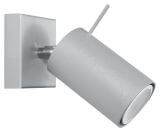 Kinkiet Ring 1 Szary SL.0449 Sollux