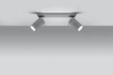 Plafon Ring 2 Szary SL.0450 Sollux