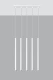 Lampa Wisząca Pastelo 5 Biały SL.0468 Sollux