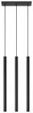 Lampa Wisząca Pastelo 3 Czarny SL.0470 Sollux