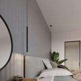 Lampa Wisząca Pastelo 3 Czarny SL.0470 Sollux