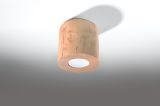 Plafon Orbis  Naturalne Drewno SL.0492 Sollux