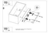 Kinkiet Quad Maxi Czarny SL.0527 Sollux