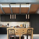 Lampa Wisząca Lino 1 Naturalne Drewno SL.0636 Sollux