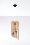 Lampa Wisząca Alexia Naturalne Drewno SL.0640 Sollux