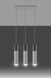 Lampa Wisząca Borgio 3 Biały SL.0649 Sollux