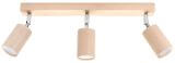 Plafon Berg 3 Naturalne Drewno SL.0703 Sollux