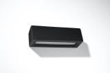 Kinkiet Ceramiczny Vega Czarny SL.0878 Sollux