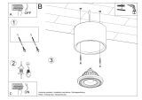 Plafon Basic 1 Beton SL.0881 Sollux