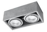 Plafon Quatro 2 Beton SL.0884 Sollux