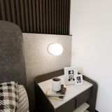 mini: Kinkiet BIOR nowoczesny biały E14 10W LED (2)