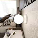 mini: Kinkiet BIOR nowoczesny biały E14 10W LED (3)
