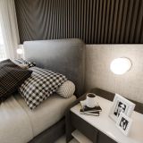 mini: Kinkiet BIOR nowoczesny biały E14 10W LED (4)