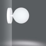 mini: Kinkiet HALLDOR nowoczesny biały E14 10W LED (2)