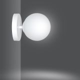 mini: Kinkiet HALLDOR nowoczesny biały E14 10W LED (3)