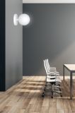 mini: Kinkiet HALLDOR nowoczesny biały E14 10W LED (4)