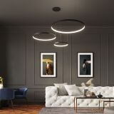Żyrandol Rio 110 Czarny LED 3000K TH.103 Sollux
