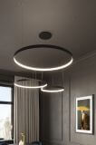 Żyrandol Rio 110 Czarny LED 3000K TH.103 Sollux