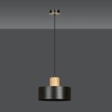 mini: Lampa wisząca TORIN nowoczesna czarna E27 15W LED (6)