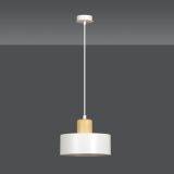 mini: Lampa wisząca TORIN nowoczesna biała E27 15W LED (6)