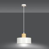 mini: Lampa wisząca TORIN nowoczesna biała E27 15W LED (7)