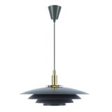 Lampa Wisząca Bretagne Skandynawska Szara 39489910 Nordlux