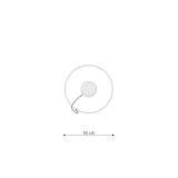 Żyrandol Rio 55 Czarny LED 3000K TH.106 Sollux