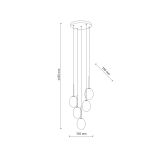 mini: PEARL MIX LAMPA WISZACA 5XG9 (9)