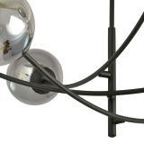 mini: Lampa sufitowa HUNTER nowoczesna czarna E14 10W LED (2)