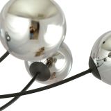 mini: Lampa sufitowa HUNTER nowoczesna czarna E14 10W LED (3)