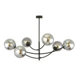 mini: Lampa sufitowa HUNTER nowoczesna czarna E14 10W LED (1)