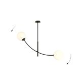 mini: Lampa sufitowa HUNTER nowoczesna czarna E14 10W LED (2)