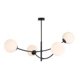 mini: Lampa sufitowa HUNTER nowoczesna czarna E14 10W LED (1)
