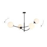 mini: Lampa sufitowa HUNTER nowoczesna czarna E14 10W LED (3)