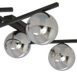 mini: Lampa sufitowa SMART nowoczesna czarna E14 10W LED (2)