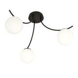 mini: Lampa sufitowa BOSTON nowoczesna czarna E14 10W LED (5)