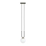 mini: Lampa wisząca GLAM nowoczesna czarna E14 10W LED (1)