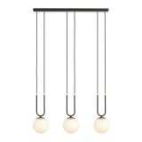 mini: Lampa wisząca GLAM nowoczesna czarna E14 10W LED (1)