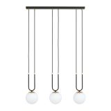 mini: Lampa wisząca GLAM nowoczesna czarna E14 10W LED (2)